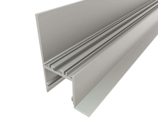 Профиль накладной алюминиевый LC-NKU-7650-2 Anod - фото