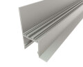 Профиль накладной алюминиевый LC-NKU-7650-2 Anod - фото