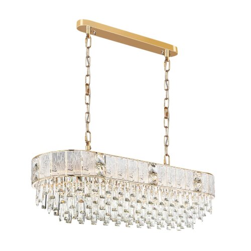 Люстра «ODEON LIGHT» 5070/14, серия: FIESTA (крепление на планке). Фото 1.