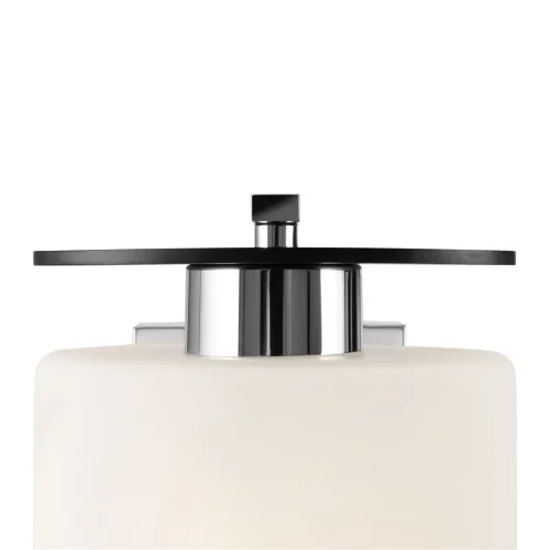 Светильники серии выполнены в современном стиле, арматура сделана из металла, а плафоны – из матового стекла. Благодаря своей небольшой высоте светильники Bice подходят для невысоких помещений. (Хром) - фото 4