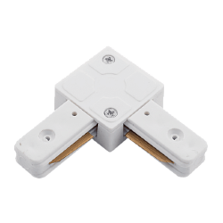 L коннектор для однофазных трековыx систем, Белый,KXZ-WH-L 001839