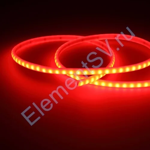 Светодиодная лента Standart Pro class 2835 120led/m, red, 12V, IP68, N334 - фото.
