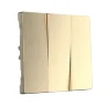 Набор клавиш для выключателя трехклавишного (шампань рифленый) W1139010 - фото