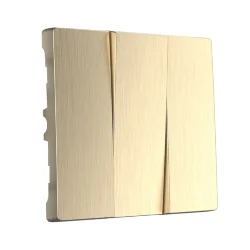 Набор клавиш для выключателя трехклавишного (шампань рифленый) W1139010