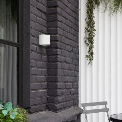 ULU-S56B-2x3W-3000K+4000K+6000K IP65 WHITE Светильник светодиодный уличный, Архитектурный накладной, С переключателем цвета свечения, Теплый3000K-Белый4000K-Дневной6000K, Корпус белый, TM Uniel