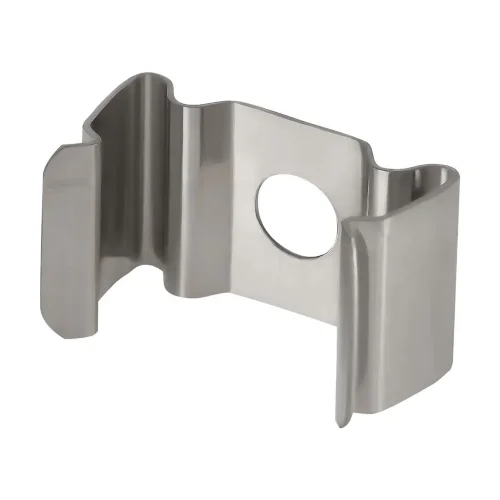 Комплект креплений (для профиля 15×06) 10 шт., ALM001MT (Хром) - фото