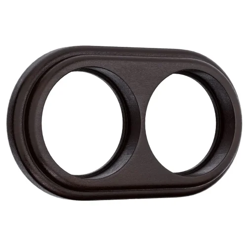 Рамка на 2 поста венге W0025226 - фото