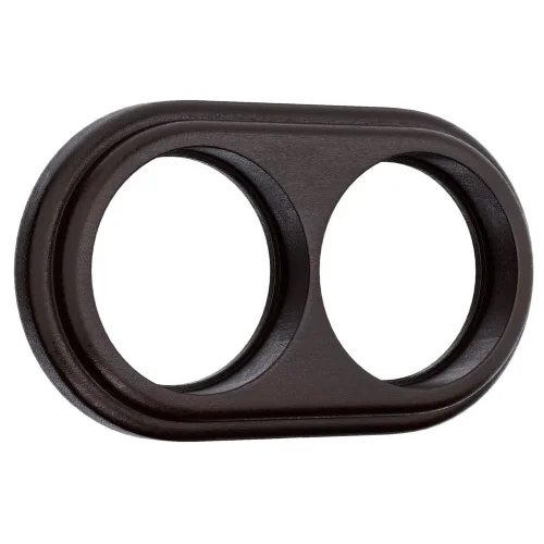 Рамка на 2 поста венге W0025226 - фото