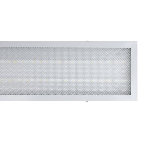 ULP-Q105 18120-45W-4000K WHITE M3 Светильник светодиодный потолочный универсальный, Белый свет 4000K, Рассеиватель призма, Встроенный и-п, Корпус белый - фото 2