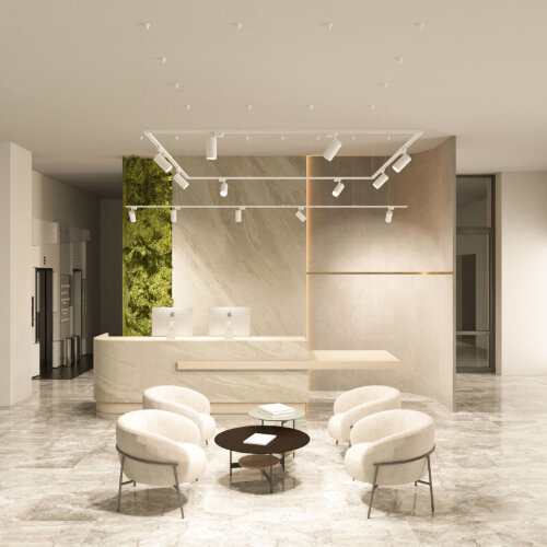 DK6455-WH Трековый светильник SOLID KOPER, 155мм, d80, 220V, LED 3000K, 30W, IP20, белый, алюминий. Фото 7