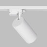 DK6455-WH Трековый светильник SOLID KOPER, 155мм, d80, 220V, LED 3000K, 30W, IP20, белый, алюминий. Фото 3