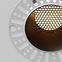 Встраиваемый светильник Омут+ / Dip 15 Вт 3000 К 50° (Черный) DL122-15W-3K-TRS-B