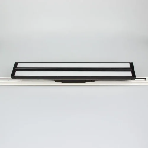 Светодиодный трековый светильник 2L JH-U6 PX303 (220VAC, 2x30W, white 6000K, 120°, черный) - фото II