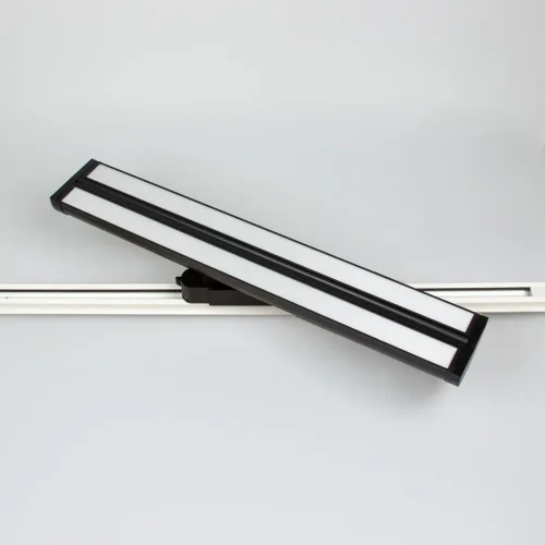 Светодиодный трековый светильник 2L JH-U6 PX303 (220VAC, 2x30W, white 6000K, 120°, черный) - фото III