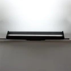 Светодиодный трековый светильник 2L JH-U6 PX303 (220VAC, 2x30W, white 6000K, 120°, черный)