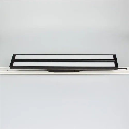 Светодиодный трековый светильник 2L JH-U6 PX303 (220VAC, 2x30W, white 6000K, 120°, черный) - фото II