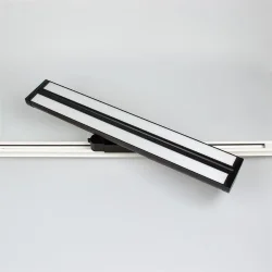 Светодиодный трековый светильник 2L JH-U6 PX303 (220VAC, 2x30W, white 6000K, 120°, черный)