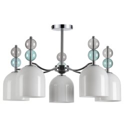Люстра на штанге «LUMION» 5235/5C, серия: GILLIAN (крепление на планке) - -