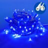 ULD-S1000-120-TWK BLUE IP67 Гирлянда светодиодная с эффектом мерцания, 10м, Соединяемая, 120 светодиодов, Синий свет, Провод белый. - фото 1