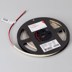 Светодиодная лента RT-А280-8mm 24V Warm3000 (10 W/m, IP20, 5m) (Arlight) 045566