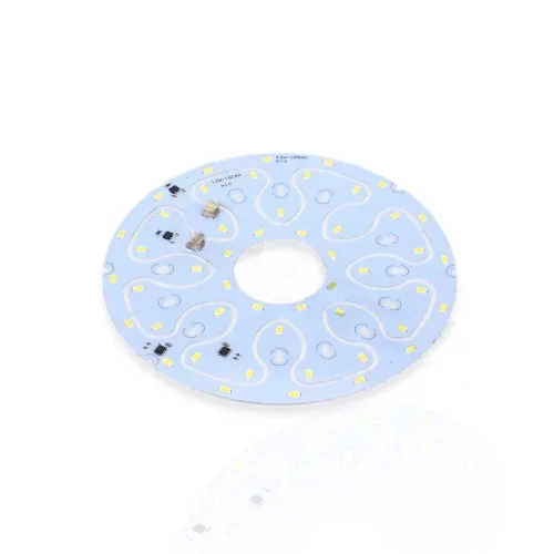 Светодиодная матрица 5730, 24+24 led, 220V, 12+12W, Ф185/161mm, D202, white - фото.