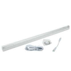 ULI-P42-18W-SPBX IP40 WHITE Светильник для растений светодиодный линейный, 560мм, выкл, на корпусе, Алюминий, Спектр с дальним красным для рассады и досвечивания в период роста, TM Uniel