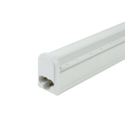 ULI-P42-18W-SPBX IP40 WHITE Светильник для растений светодиодный линейный, 560мм, выкл, на корпусе, Алюминий, Спектр с дальним красным для рассады и досвечивания в период роста, TM Uniel