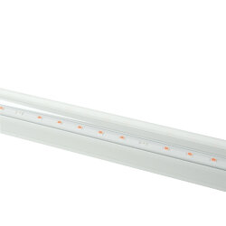 ULI-P42-18W-SPBX IP40 WHITE Светильник для растений светодиодный линейный, 560мм, выкл, на корпусе, Алюминий, Спектр с дальним красным для рассады и досвечивания в период роста, TM Uniel