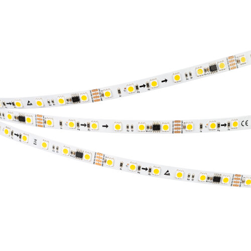 Светодиодная лента SPI-В60-10mm 24V Warm3000-РХ6-RAM (15 W/m, IP20, 5060, 5m) (Arlight, бегущий огонь) 039040 - фото 5