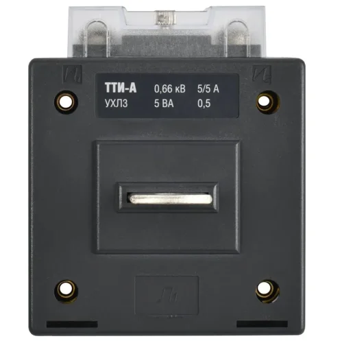 Трансформатор тока ТТИ-А 50/5А кл. точн. 0.5S 5В.А МПИ08 IEK ITT10-3-05-0050-08 - фото 2
