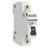 Выключатель автоматический модульный 1п C 20А 4.5кА ВА 47-29 Basic EKF mcb4729-1-20C - фото