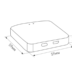 Шлюз для системы SLIM Tuya Zigbee, 5В, 5W, R-GW-WF-ZGBT купить в SWG - официальный производитель 027357