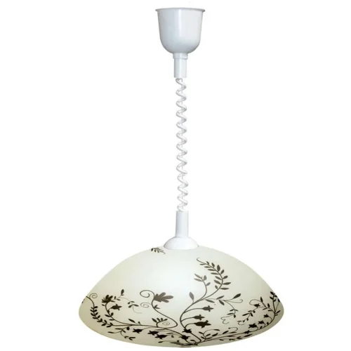 Светильник НСБ 72-60 М52 'Романтика' 460 матов. шампань декор/лифт бел. (инд. упак.) Элетех 1005251494 - фото