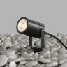 DK9800-BK Грунтовый светильник MOSS, IP65, GU10 LED, до 15 Вт, черный, алюминий.