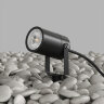 DK9800-BK Грунтовый светильник MOSS, IP65, GU10 LED, до 15 Вт, черный, алюминий. Фото 2