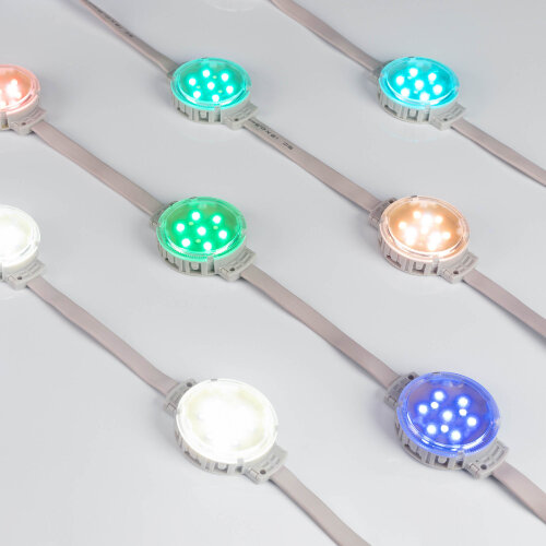 Модуль управляемый DMX-F10-D50 24V RGBW (2W, IP68, 120 deg) (Arlight, Пластик, 3 года) - фото 3