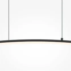 Подвесной светильник Изгиб / Curve 3000-4000К 15Вт (Черный) MOD243PL-L18BK
