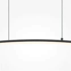 Подвесной светильник Изгиб / Curve 3000-4000К 15Вт (Черный) MOD243PL-L18BK