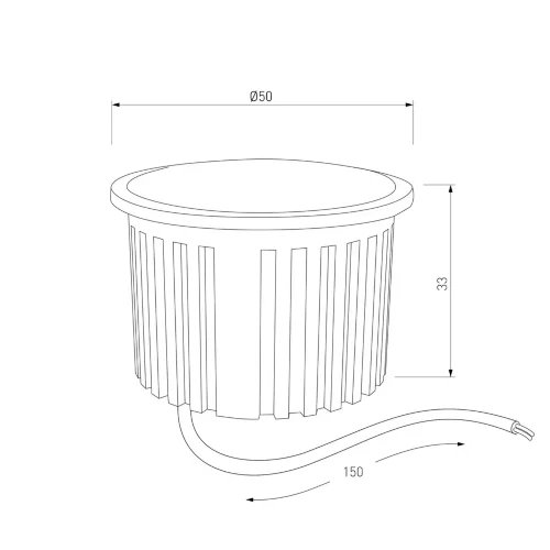 Умный светодиодный модуль 7W 2700-6500K 113° CCT+DIM (BMGU1005) BMGU1005 - фото 5