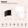 Архитектурная подсветка Страто / Strato 3000К 4Вт IP 54 49° (Черный) O417WL-L4B3K - фото 10
