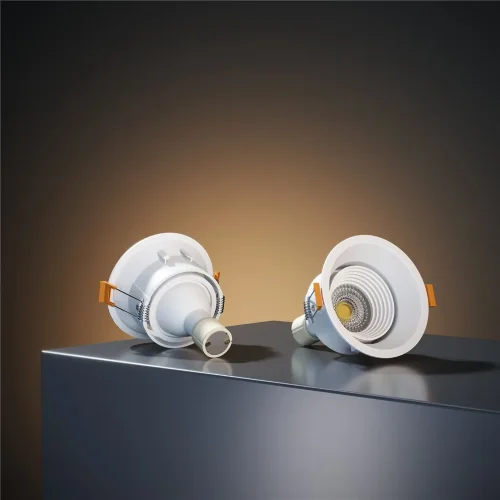 Светильник встраиваемый Punto белый 25016/01 - фото 7