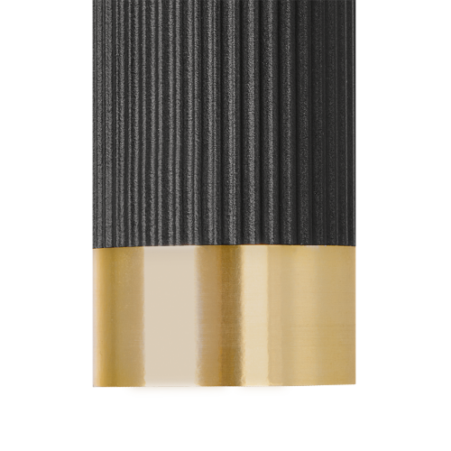 Светильник WOLTA WSL-MR11/P16BG под лампу MR11 с цоколем GU10 Черный / золотой SHELL - фото 4.