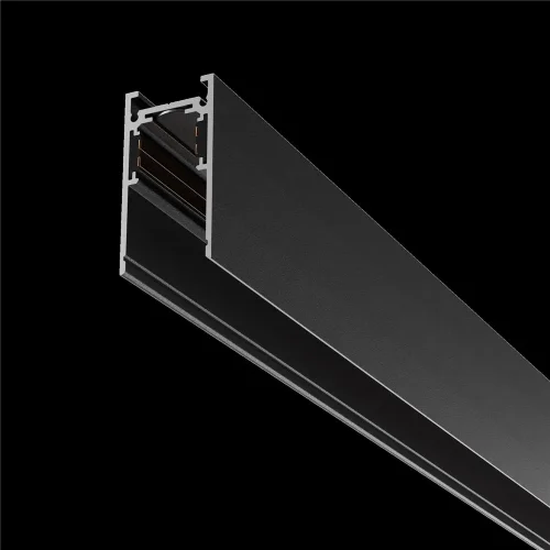 Шинопровод 2 м Exility накладной/подвесной черный (Черный) - фото 7