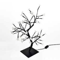 ULD-T3545-048-SBA PINK IP20 SAKURA Дерево светодиодное Сакура, 45 см, 48 светодиодов, Розовый свет, Провод черный.