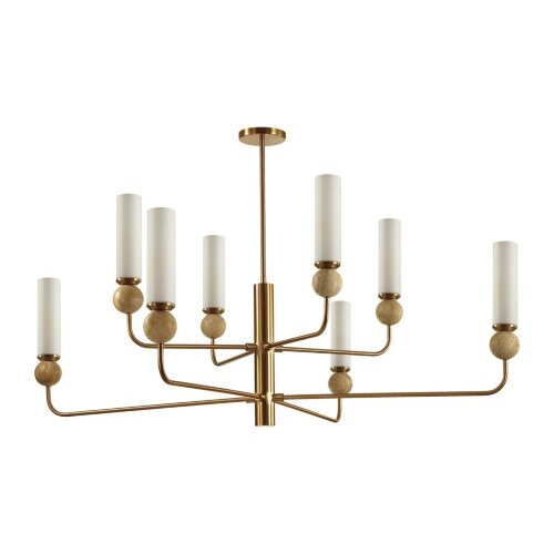 Люстра на штанге «ODEON LIGHT» 6625/8, серия: LOLLA (крепление на планке). Фото 1.