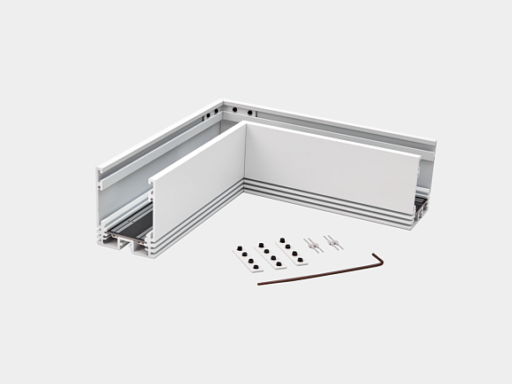 Угловой коннектор потолочный для серии SY , Белый , SY-601901-CN-WH. Фото 2