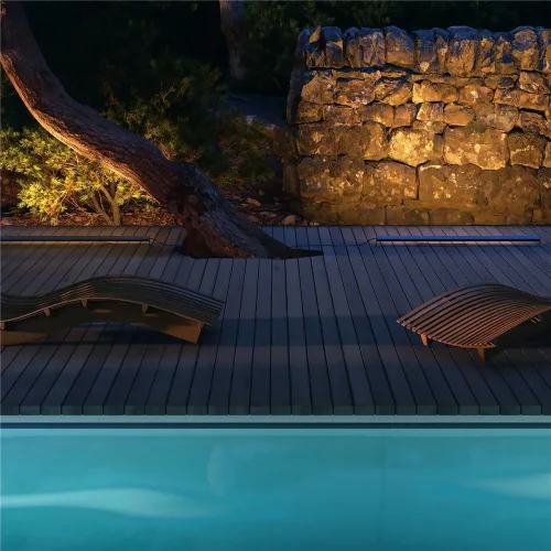 Ландшафтный светильник Edge 15Вт 3000K IP 65 (Серый) - фото 4