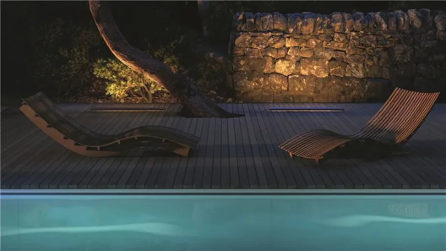 Ландшафтный светильник Edge 15Вт 3000K IP 65 (Серый) - фото 5