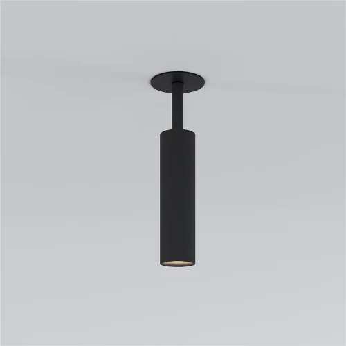 Встраиваемый светодиодный светильник Diffe черный 25040/LED - фото 2