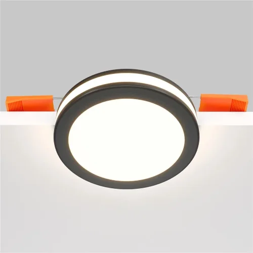 Встраиваемый светильник Phanton 3000K 1x7Вт 120° (Черный) - фото 5